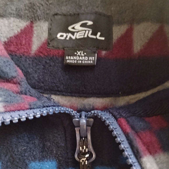 O'Neill NEW Carson Quarter Zip SuperFleece Jacket - Picture 11 of 12
